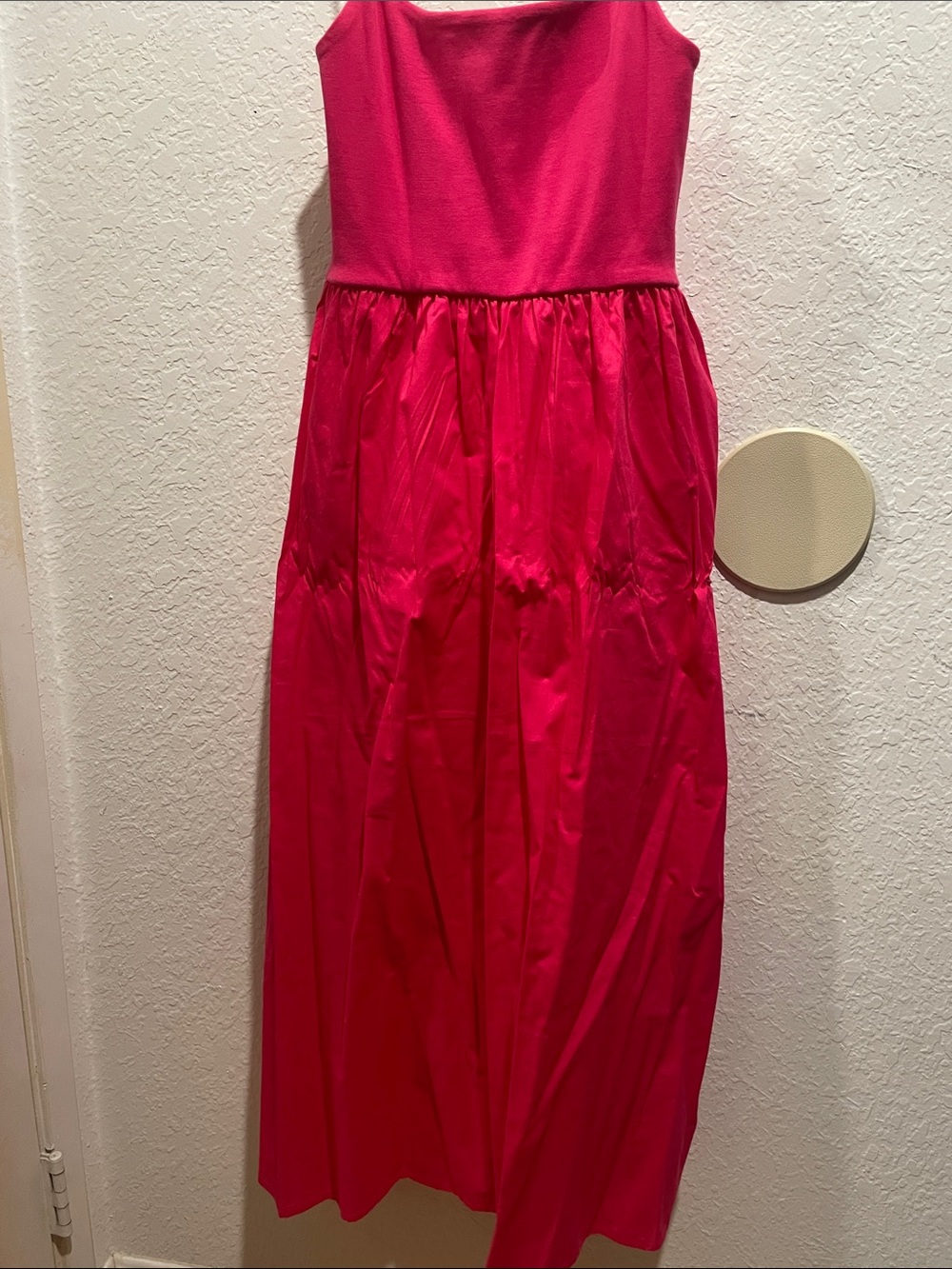 Zara Hot Pink Sleeveless Formal Dress for Girls